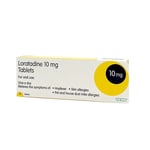 Loratadine Hayfever & Allergy 10mg Tablets - 180 Tablets - GSL - Antihistamine