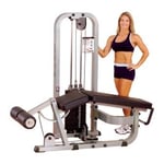 Body Solid Pro Club Line - Liggande lårcurl / SLC400G (Viktmagasin: Behåll 95 kg magasin)