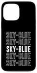 Coque pour iPhone 13 Pro Max Bleu ciel