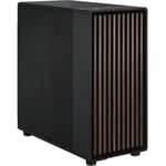 PC-fodral - FRACTAL DESIGN - North XL Charcoal Black - FD-C-NOR1X-01 - E-ATX - Elegant design av trä och legeringar