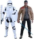 Movie Masterpiece Star Wars FINN & FIRST ORDER STORMTROOPER 1/6 Figure Hot Toys