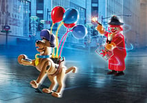 Playmobil SCOOBY-DOO avec fantôme du clown - Neuf