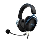 HyperX Cloud Alpha S – Gaming Headset, for PC, 7.1 Surround Sound, Adjustable Bass, Dual Chamber Drivers, Chat Mixer, Breathable Leatherette, Memory Foam, and Noise Cancelling Microphone