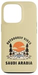 Coque pour iPhone 13 Pro Outdoorsy Vibes Arabie Saoudite Voyage Vacances