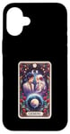 Coque pour iPhone 16 Plus Gemini Tarot Carte astrologique Zodiaque Astrologie Signe astrologique