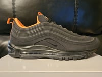 Nike Air Max 97 By You UK 9 EUR 44 Black Laser Orange FZ0814 900