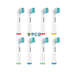 8X Toothbrush Head Compatible with Oral B Electric Toothbrushes Sensitive EB17-X