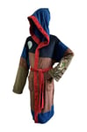 Groovy Uk Assassin's Creed Adult Valhalla Fleece Hooded Outfit Robe, One Size, Multicolor