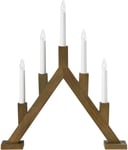 Bjurfors Adventsljusstake 48cm Mörkt Trä