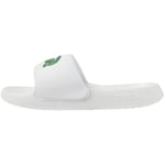 Sandales Lacoste  Claquettes homme  Ref 63199 082 Blanc Vert