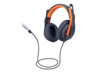 Logitech Zone Learn Wired Over-Ear Headset For Learners, Usb-C - Hörlurar Med Mikrofon - Fullstorlek - Ersättning - Kabelansluten - Usb-C