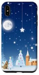 iPhone XS Max Magical Winter Night Church Scene Christmas Wonderland Case