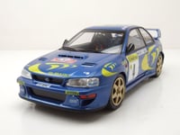 Subaru Impreza 22B #4 1997 Bleu Maquette de Voiture 1:18 Solido