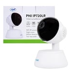 PNI Caméra de vidéosurveillance IP720LR 1080P 2 MP P2P PTZ sans Fil, Emplacement pour Carte microSD