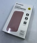 Goodmans 10,000mah Powerbank 2 Devices Ultra Fast iPhone/Android Pink