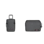 EASTPAK TRANVERZ XXS Valise, 27 L - Black Denim (Gris) & Mavis Trousse de Toilette, 27 L - Black Denim (Gris)