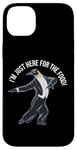 iPhone 14 Plus Funny Penguin Tuxedo I'm Just Here for the Food Case