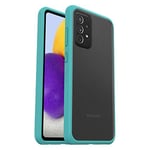 Otterbox Sleek Série Coque pour Samsung Galaxy A72, Antichoc, Anti-Chute, Ultra-Mince, Protection Fine, testé Selon Les Normes Militaires, Transparent/Bleu, Livré sans Emballage