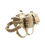 Tactical Dog Valjaat Molle Vest -turvavaljaat Naamiointi M