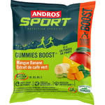 ANDROS Gummies Boost Mangue Banane Cafe Vert Orange / Jaune Unique 2024