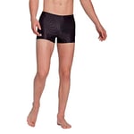 ADIDAS HT2093 AOP Boxer Swimsuit Men's Black/Grey Six L/XL