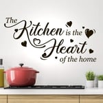 Kitchen is The Heart of The Home Wall Stickers Sticker Art Decor Vinyl Quote