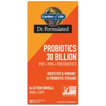 Garden of Life Dr. Formulated Probiotics 30 Billion Pre+Pro+Postbiotics 30 Vcaps