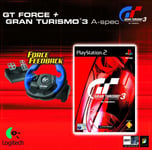 Logitech GT Force Wheel PS2 + Gran Turismo 3 A-spec