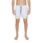 NIKE SWIM Nike 559-100_XL Maillot de Bain Une pièce, Blanc Mixte