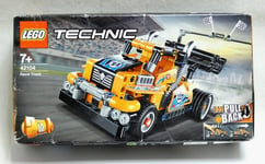 LEGO TECHNIC 42104 RACE TRUCK COURSE CAMION PULL BACK JOUET 7 ANS + NEUF SCELLE