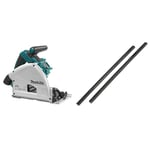 SCIE PLONGEANTE MAKITA 18 V LI-ION 165 MM (PRODUIT SEUL) -DSP600ZJ & Jonction pour rail de guidage pour scies circulaires et scies sauteuses MAKITA-P-20177