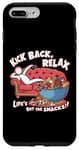Coque pour iPhone 7 Plus/8 Plus Kick Back Relax Life's Got the Snacks