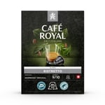 Café Capsules Compatibles Nespresso Ristretto N°9 Cafe Royal - La Boite De 18 Capsules