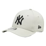 Casquette Junior New Era en coton beige