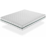 Dreamdi - Matelas Ressorts Ensachés 140X200 eros, Epaisseur 24 cm, 7 zones de confort. Déhoussable. Hygiénique et respirant