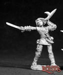 1 x KIRI FEMALE NINJA - DARK HEAVEN LEGENDS REAPER miniature d&d assasin 2534