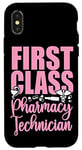 iPhone X/XS Pharmacy Tech Technician Pharmacist Student First Class Case