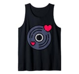 Vinyl Record Player Album Tank Top