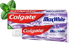 Colgate Max White Sparkle Diamonds Toothpaste 75ml | teeth 75 ml (Pack of 1)