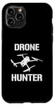 Coque pour iPhone 11 Pro Drone Hunter Objet volant Contrôle de la circulation aérienne