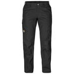 Fjällräven Women's Karla Pro Trousers 34 Regular, Dark Grey Regular female