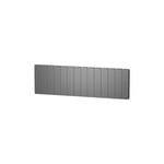 Radiateur à inertie fonte Noirot Fontéa plinthe 1500W anthracite connectable