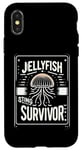 Coque pour iPhone X/XS Jellyfish Sting Survivor |------