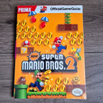 New Super Mario Bros 2 Official Game Guide Prima Strategy Book - Brand New