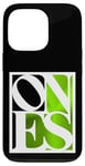 Coque pour iPhone 13 Pro Motif vert vieilli « One of Them Ones »