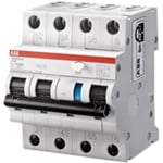 Jordfeilautomat 3p B 13A DS203NC B13/30mA 230V-IT ABB