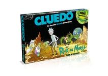 WINNING MOVES - Cluedo - Board Game - French Version Rick and Morty (US IMPORT)