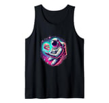 Astronaut Sugar Skull Dia DE Los Muertos Day of the Dead Tank Top