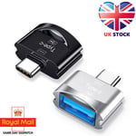 Metal Usb 3.1 Type C To Usb A Female Otg On The Go Usb Host Adapter Cable