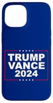 Coque pour iPhone 15 T-SHIRT TRUMP VANCE 2024 REPUBLICAIN TICKET PRÉSIDENTIEL